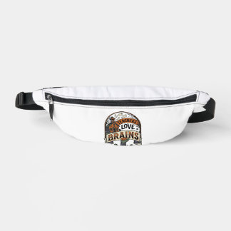 Teacher Halloween Shirt Teachers Love Brains_1 Bum Bags