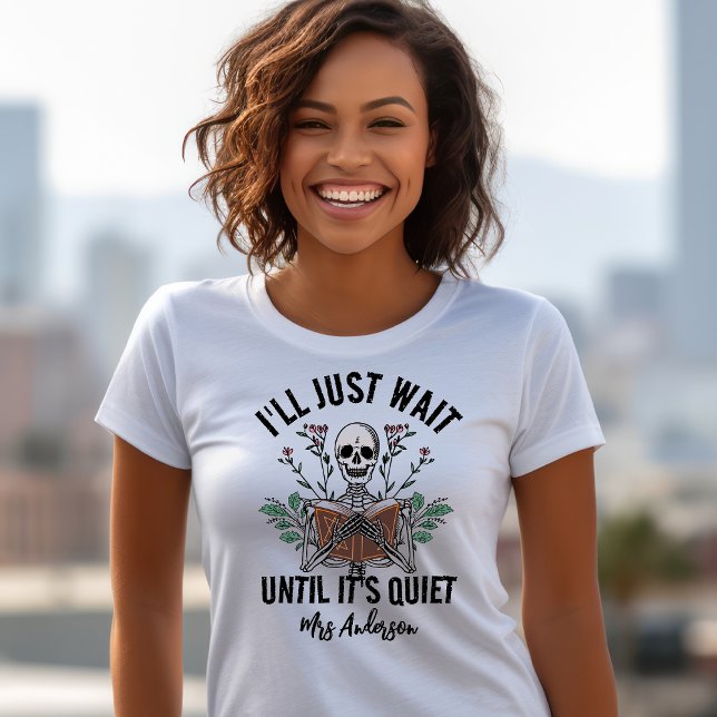 Teacher Halloween Shirt Wait Until It's Quiet (Creator Uploaded)