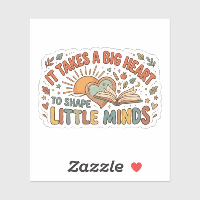 Teacher Heart Quote (Sheet)