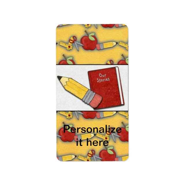 Teacher Hershey Miniature Candy Wrapper Labels (Front)