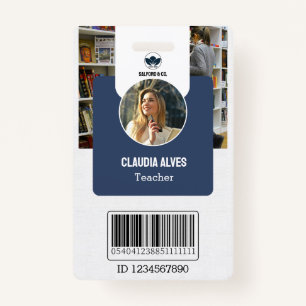 Teacher ID Card   Navy Collage School ID Card ID Badge