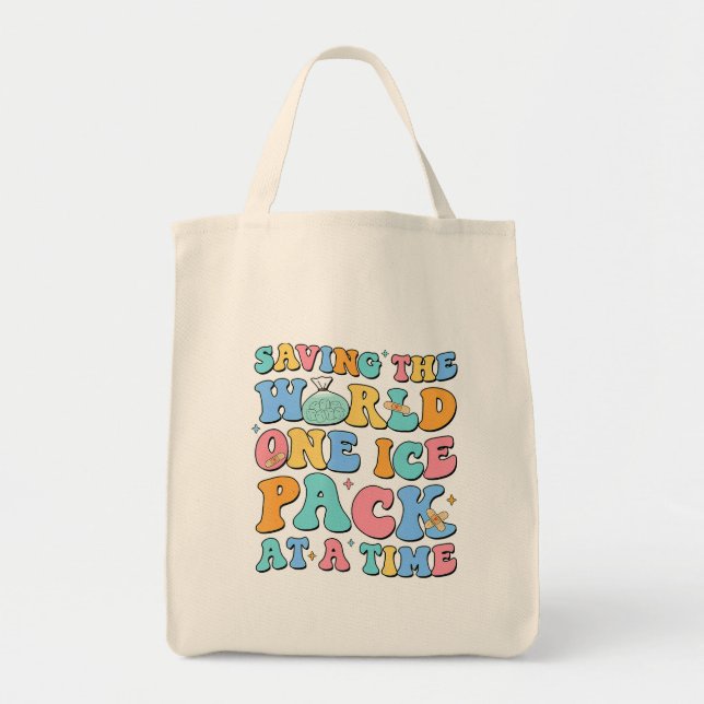 Teacher In My Retirement Era Funny Teacher Retired Tote Bag (Front)