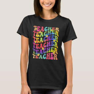 Teacher Inspirational Colourful Elementary School T-Shirt