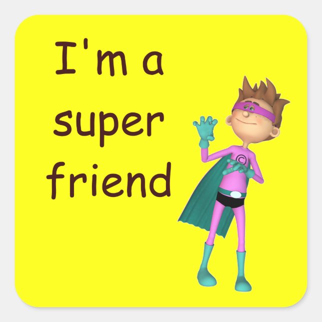 Teacher inspirational freindship sticker (Front)