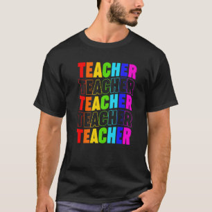 Teacher Inspirational Teacher's Day Elementary Sch T-Shirt
