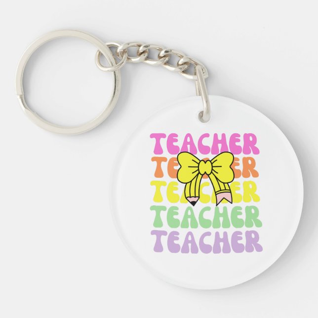Teacher Key Ring (Front)