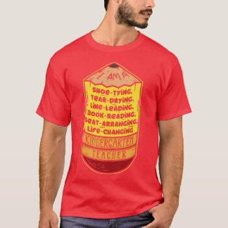 Teacher Kindergarten Teacher 3 T-Shirt