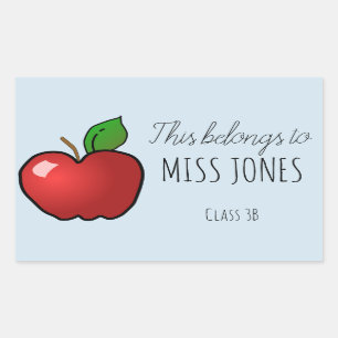 Teacher Label Stickers
