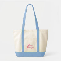 TEACHER LARGE TOTE BAG