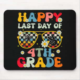 Teacher Last Day Of School 4th Grade Kids Boys Gir Mouse Pad