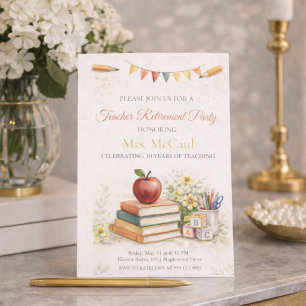 Teacher Legacy Honour Invitation