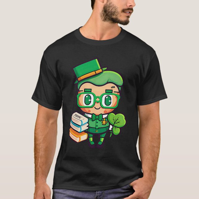 Teacher Leprechaun St Patricks Day Teacher T-Shirt