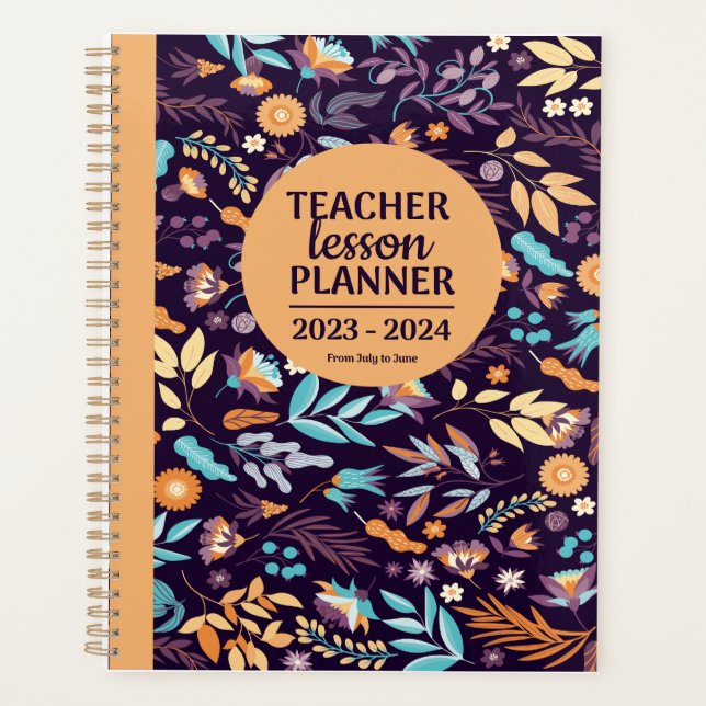 Teacher Lesson Planner 2023-2024 (Front)