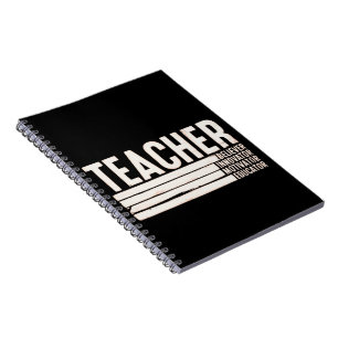 Teacher Life Back to School Notebook