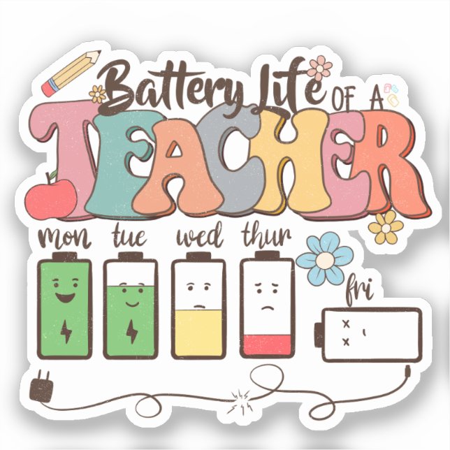 Teacher Life Battery (Front)