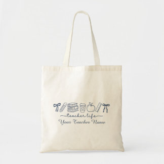 Teacher Life Tote Bag | Cute Teacher Gift