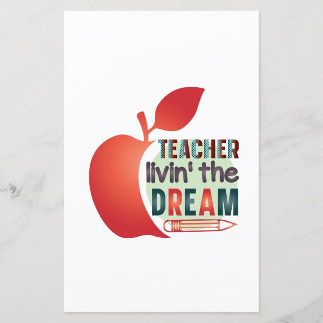 Teacher Living The Dream (Front)