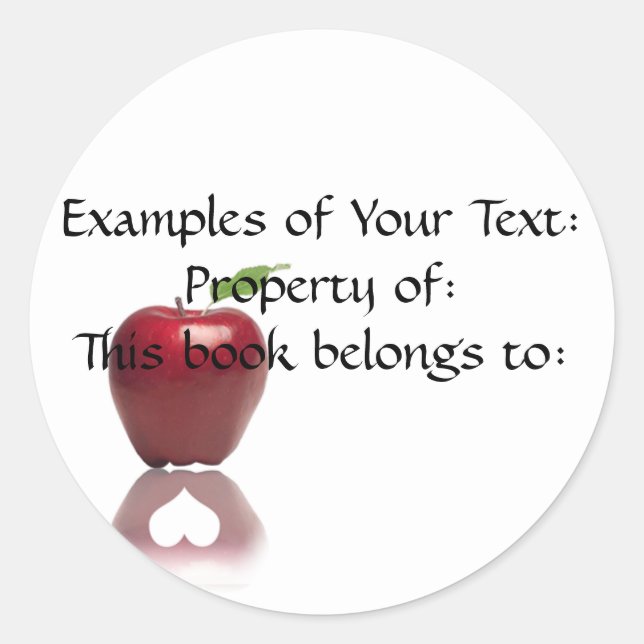 Teacher Love Sticker (Front)