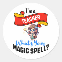 Teacher Magic Spell – Fun Gift Idea