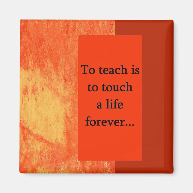 Teacher Magnet (Front)