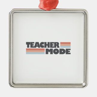 Teacher Mode Metal Ornament