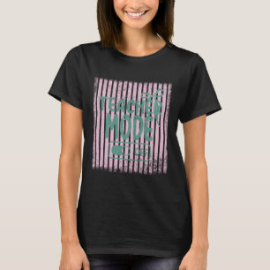 Teacher Mode Off - Funny Retro Summer Vacation T-Shirt