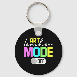 Teacher Mode Off Key Ring