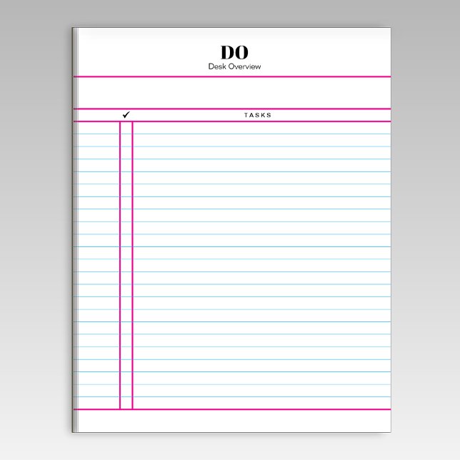 Teacher Monogram Daily To Do List Notepad (Creator Uploaded)