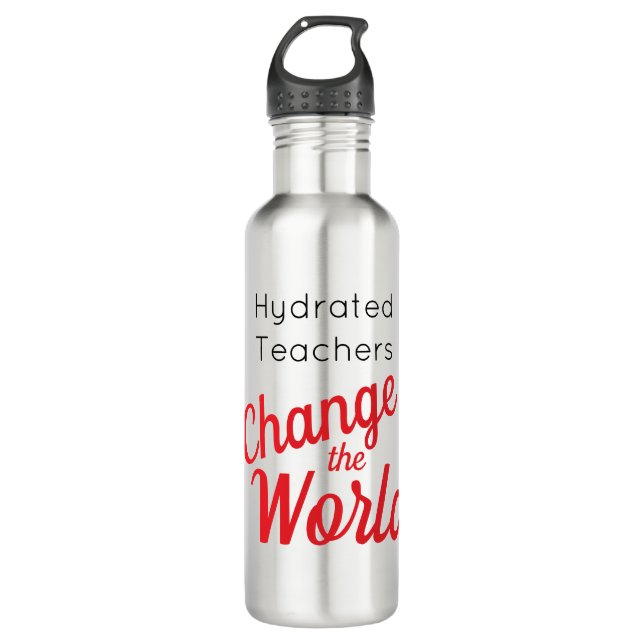 Teacher Motivation Quote Inspiration 710 Ml Water Bottle (Front)