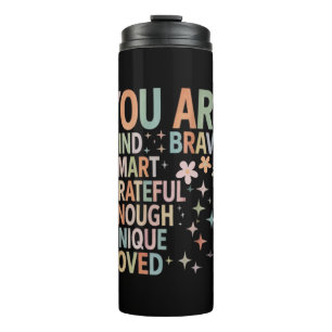 Teacher Motivational First Day Back to School Thermal Tumbler