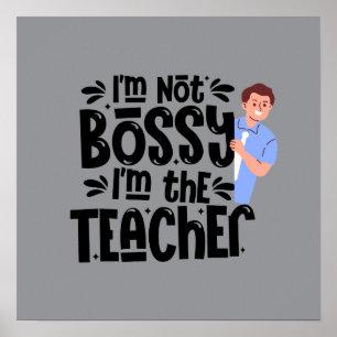 Teacher Motivational Quote poster Wall art