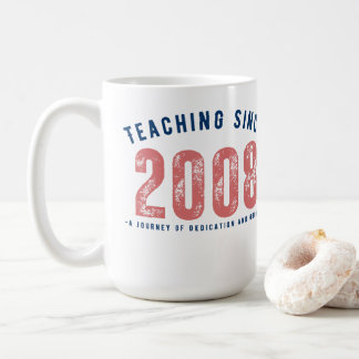 Teacher mug | Teaching since 2008