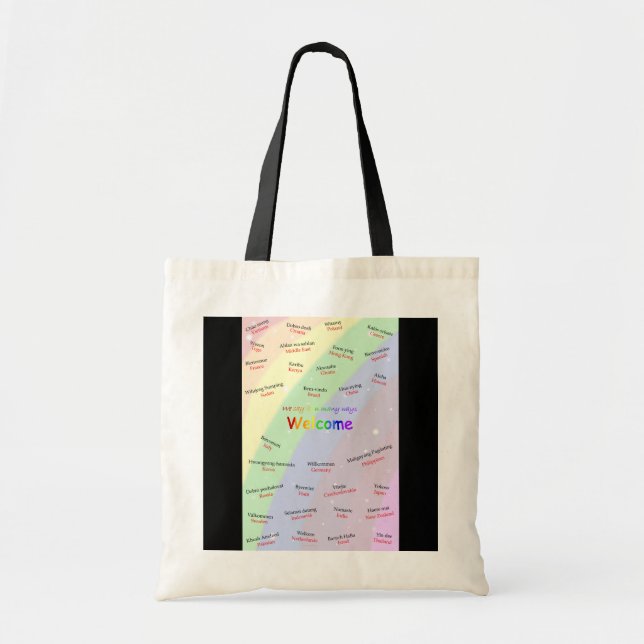 Teacher Multicultural Bag/Tote Tote Bag (Front)