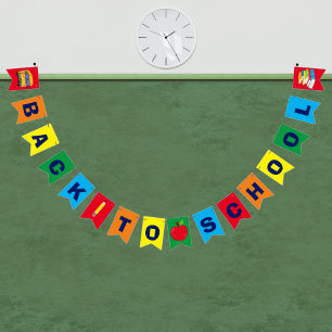 Teacher Name Custom Classroom Rainbow Bunting