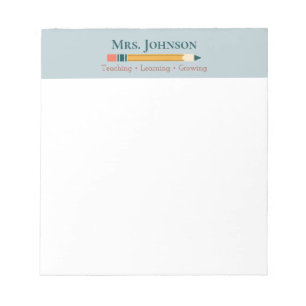 Teacher Name Notepad