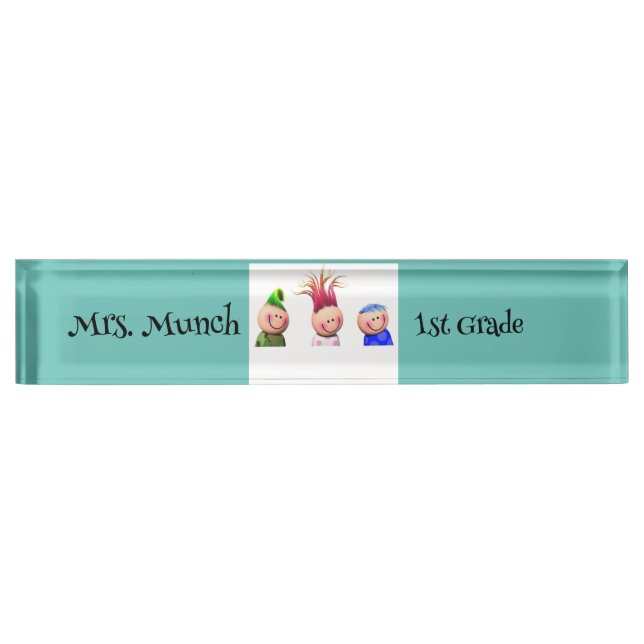 Teacher Name Plate (Front)