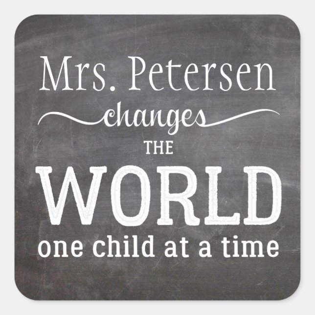 Teacher name quote bookplate school library labels (Front)