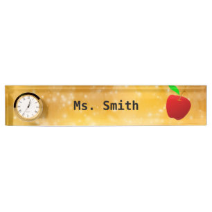 Teacher Nameplate