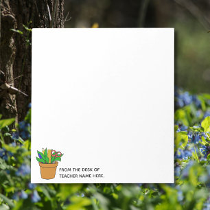 Teacher Notepad with Name Personalisation