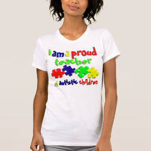 Teacher Of Autistic Children T-Shirt