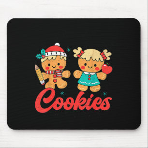 Teacher Of Smart Cookies Cute Gingerbread Teacher Mouse Pad