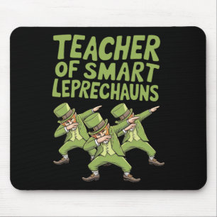 Teacher Of Smart Leprechauns Dab St Patricks Day T Mouse Pad