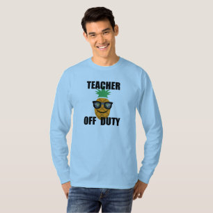 Teacher Off Duty Design - Basic Long Sleeve T-Shir T-Shirt
