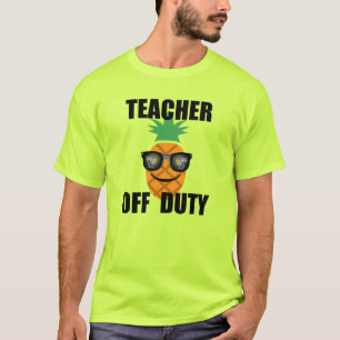 Teacher Off Duty Design - Men's Basic T-Shirt