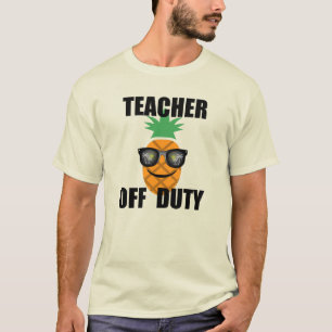 Teacher Off Duty Design - Men's Basic T-Shirt
