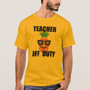 Teacher Off Duty Design - Men's Basic T-Shirt