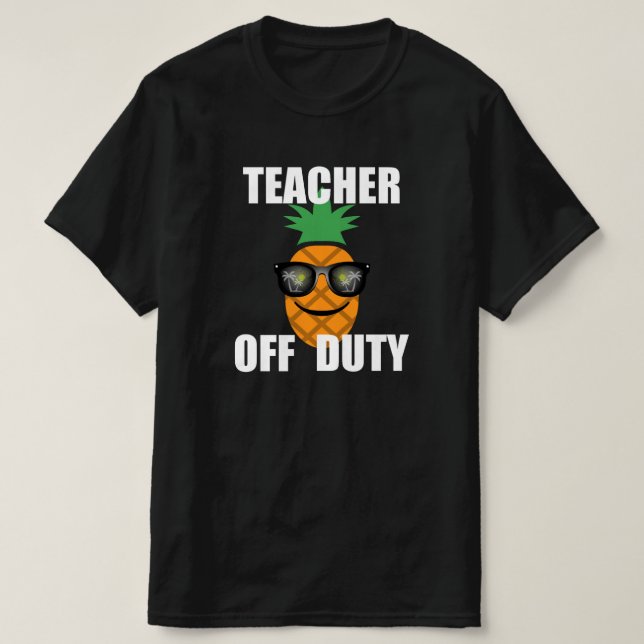 Teacher Off Duty Design - Men's Value T-Shirt (Design Front)