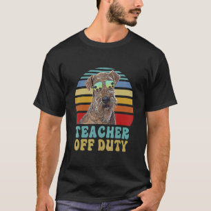 Teacher Off Duty   Lakeland Terrier Dog Summer T-Shirt