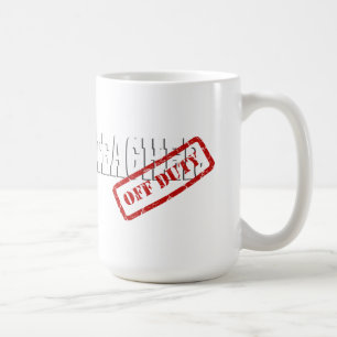 Teacher Off Duty Retired Mug