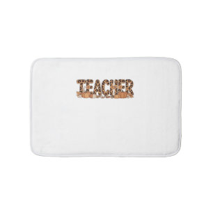 teacher Oversized T-Shirt Bath Mat